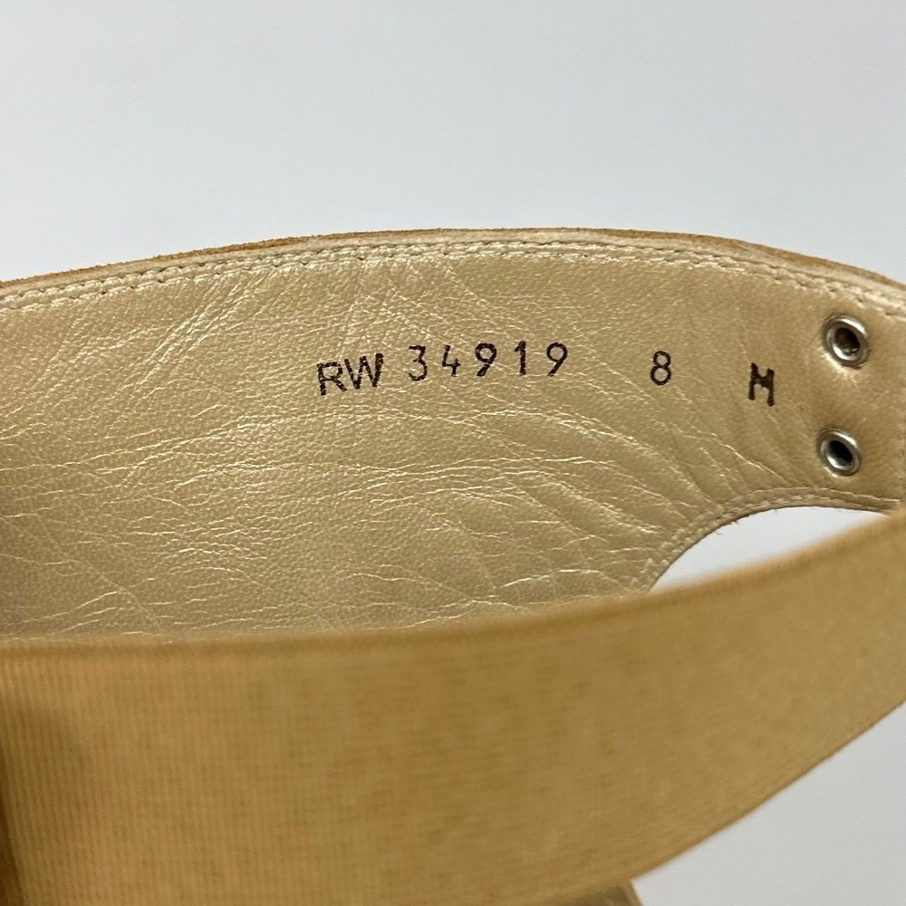 Stuart Weitzman BackView Knee Hight Leather Gladiator Sandals Tan 8 - Picture 7 of 8